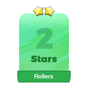 MMOJUGG Monopoly Go Rollers 2 Stars-S12-2 Details View of Item Function and Use